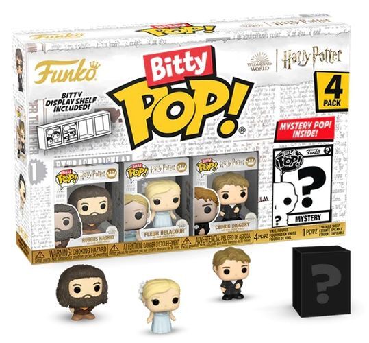 7951750 Merchandising Harry Potter: Funko Bitty Pop - Goblet Of Fire - Hagrid 4p