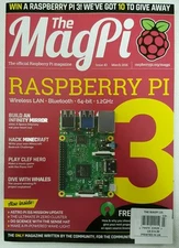 MagPi Raspberry Pi Build Infinity Mirror Clef Hero March 2016 FREE SHIPPING JB