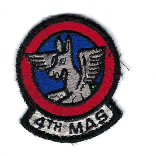 PATCH USAF 4° SQUADRONE PONTE AEREO MILITARE MAS MCHORD AFB JT1 - Foto 1 di 1