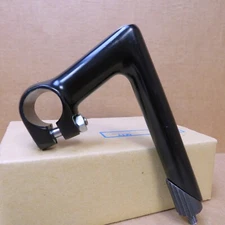 New-Old-Stock Kusuki Black Stem w/25.4 mm clamp (80 mm)...Shopwear and Last One