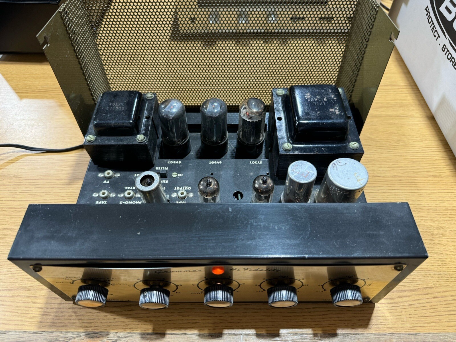 1956 GROMMES 56PG Tube Amp AMPLIFIER Nice Classic Check It Out Safe Shipping