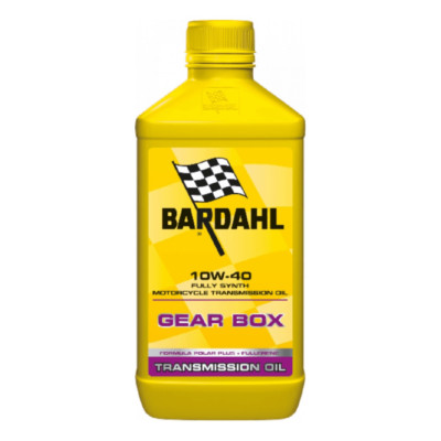1 Liter Bardahl Gear Box 10W40 Synthetic Oil Transmission Moto Plus Fullerene