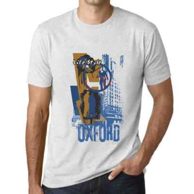 Herren Grafik T-Shirt Oxford Lebensstil   Oxford Lifestyle   Öko-Verantwortlich