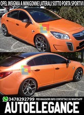 Schweller Seitenlichter Für Opel Insignien A Spoiler Unten Anschluss ABS Sport
