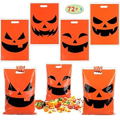 DIYASY Halloween Drawstring Treat Bags for Kids,72 Pcs Small Plastic Candy Bags for Kids Trick or Treat and Halloween Party Favor DIYASY Halloween Drawstring Treat Bags for Kids,72 Pcs Small Plastic Candy Bags for Kids Trick or Treat and Halloween Party Favor