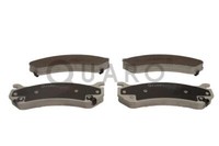Quaro QP0131 Bremsbelagsatz, Scheibenbremse Hinterachse FÜR Cadillac Chevrolet H
