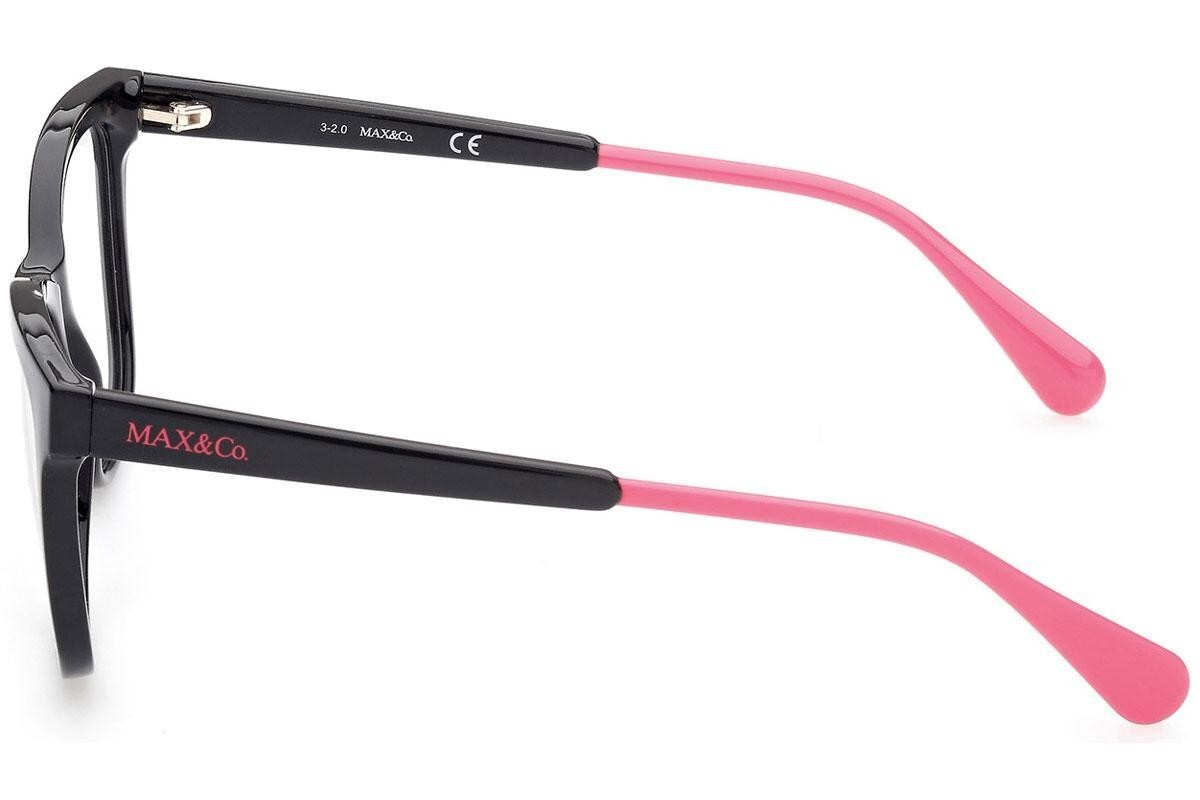 Max &Co MO5040 001 Black Optical Eyeglasses Plastic Frame 54 