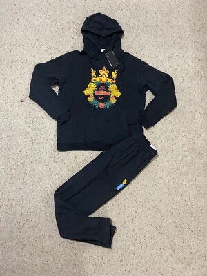 Nike LeBron James Men's STRIVE FOR GREATNESS Tracksuit Hoodie Pants Set  Size M