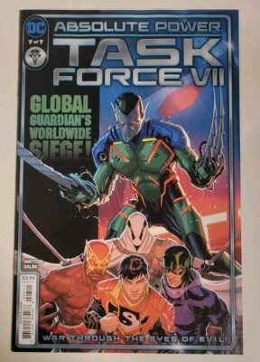  ABSOLUTE POWER TASK FORCE VII #7 (OF 7) 11/2024 VF+ COVER A WOODS DC COMICS