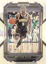 2023-24 Panini Prizm Draft Picks - Silver Prizm #99 Dwyane Wade- Marquette