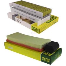 MANN-FILTER Filtersatz Innenraumfilter Luftfilter für Opel Grandland X 1.2