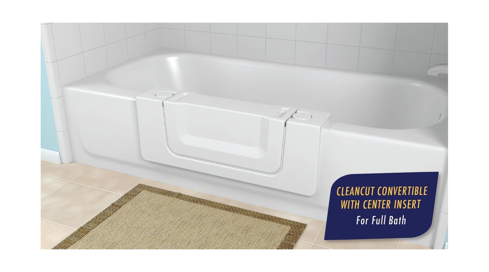 CleanCut Convertible Bathtub Accessibility Kit Convert Existing Tub to Walk... 865023000440 eBay