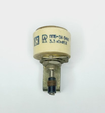 Variable wirewound resistor PPB-3A 3.3 kOhm. Vintage radio-electro components.