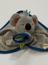 Koala Bear Lovey Gray Dot My B Toys Plush Koko Security Blanket