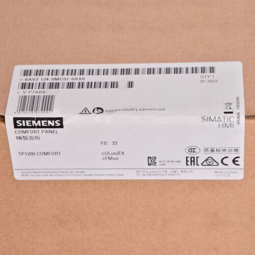 Express NEW in box SIEMENS 6AV2124-0MC01-0AX0 6AV2 124-0MC01-0AX0 Touch Panel - Picture 2 of 3