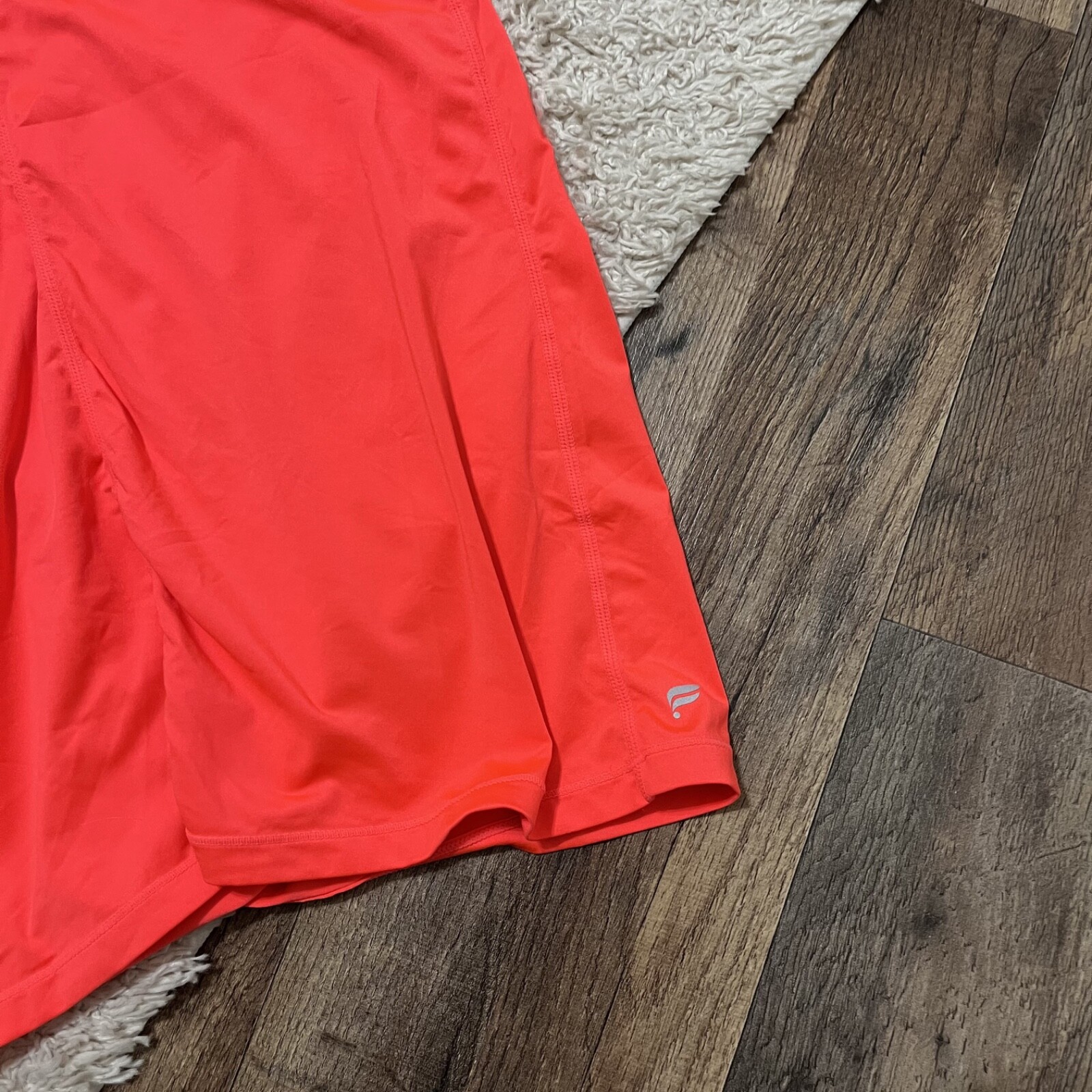Fabletics Size Small Atomic Neon Orange Racerback… - image 5