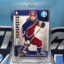 2004-05 ITG Heroes & Prospects #118, ALEX OVECHKIN SP RC ???Pre Rookie Card. rookie card picture
