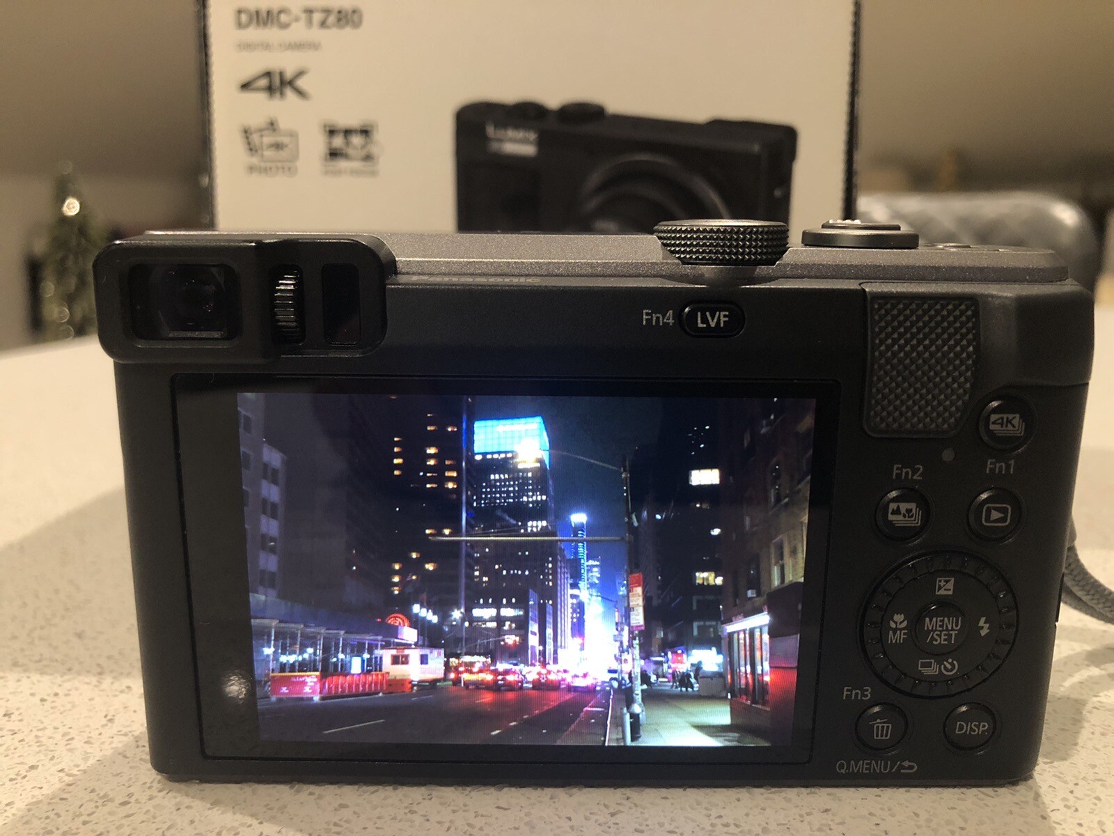 Panasonic Lumix DMCTZ80 18.1 MP Camera Leica Pocket Camera, 4K Video