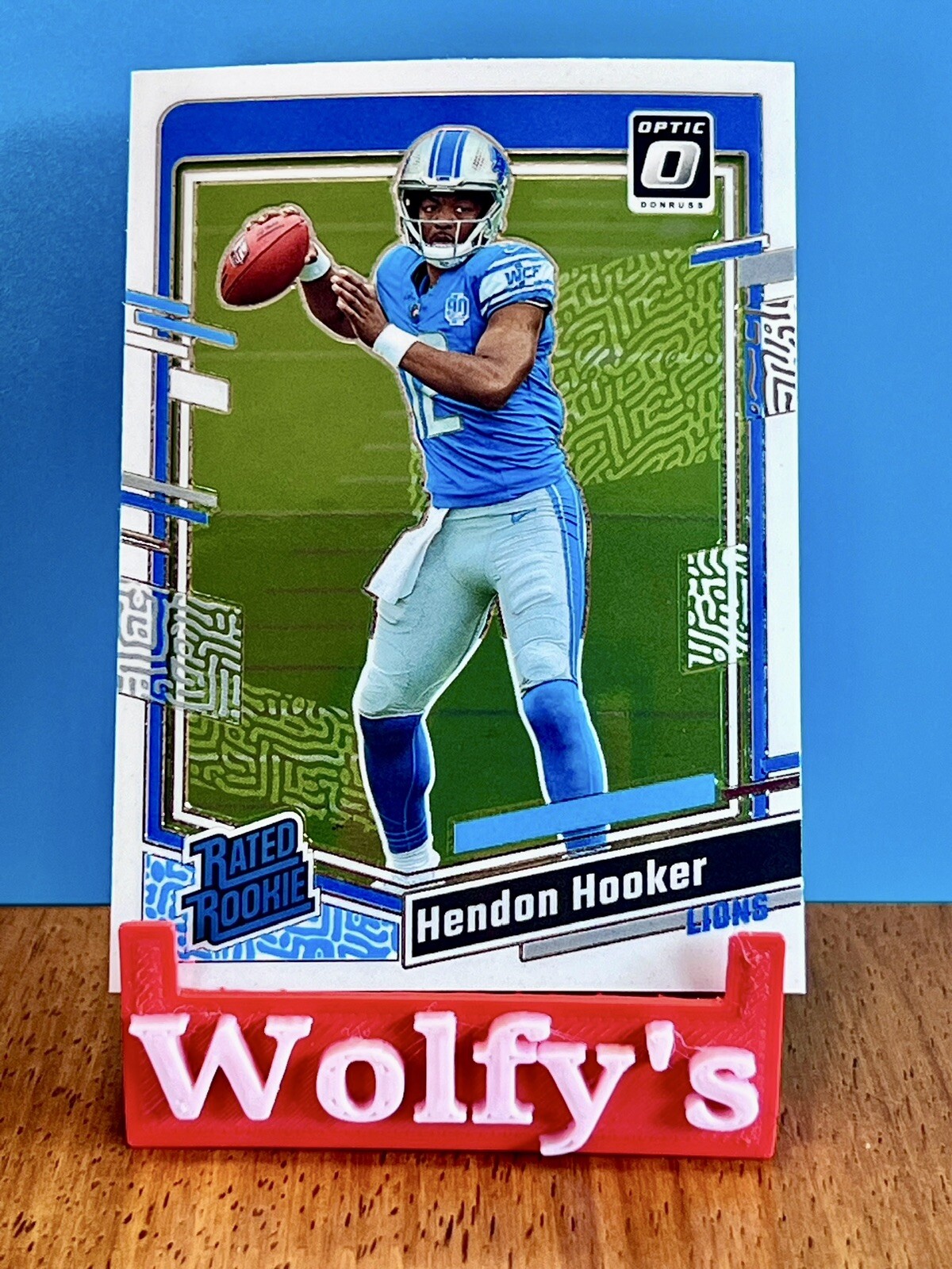 2023 Panini Donruss Optic - Rated Rookie #234 Hendon Hooker (RC) Lions