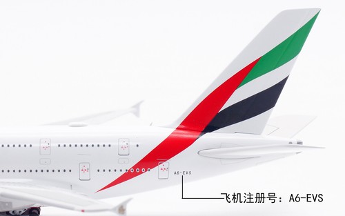 AVIATION 1/400 Emirates Airlines Airbus A380 A6-EVS XB0005 Finished Model - Picture 11 of 16