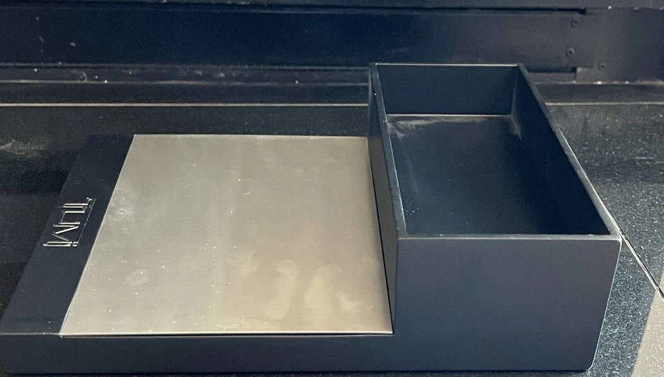 Tumi Multi-Use Retail Display Case: Brand New. Color: Black & Gun Metal Silver - Image 4 of 4