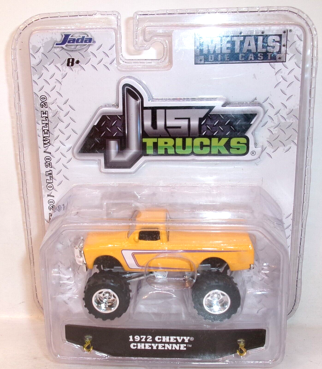 2018 JADA TOYS approx 1:50 (?) JUST TRUCKS WAVE 20 YELLOW