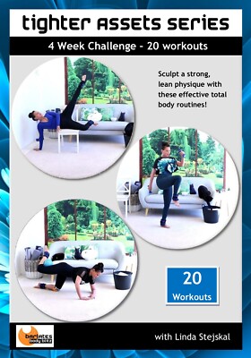 Barlates Body Blitz Tighter Assets 4 Week Challenge 20 Workouts DVD Set