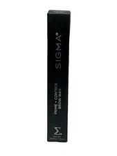Sigma Beauty PRIME + CONTROL BROW WAX Clear 0.04 oz.