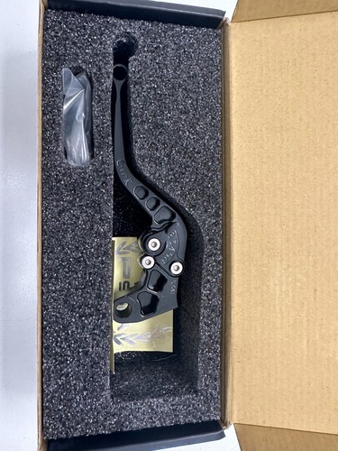 PSR Click-n-Roll Clutch Lever Short Black 00-00428-22 for Yamaha R6/FZ6R/FZ6/R6S - Picture 2 of 3