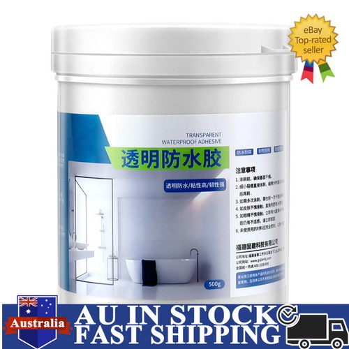 Bathroom Transparent Waterproof Glue Transparent Waterproof Coating Agent AU New - Picture 2 of 21