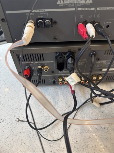 TEAC A-H500i Verstärker T-H500 Tuner AM/FM Radio HiFi Champagner Separater POST - Bild 16 von 19