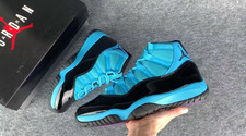 Jordan 11 Retro Black And Blue Retro CT8012-440 Size US 7-12 MEN 