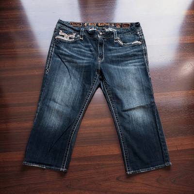 Rock Revival High Rise Rubella Easy Capri Jeans Size Size 36 