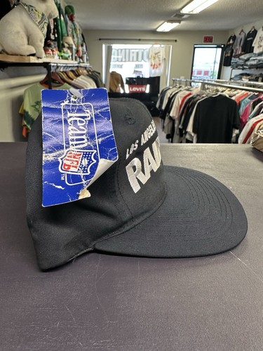80s Los Angeles Raiders Spell Out Text Snapback Hat Vegas Oakland AJD Vintage - Bild 2 von 7