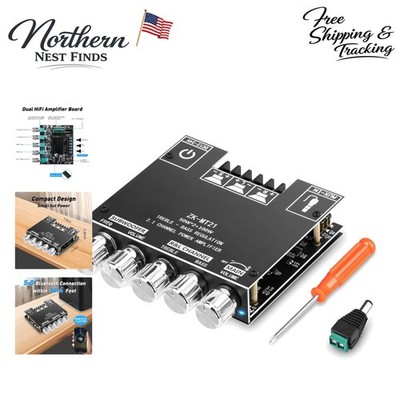 High-Fidelity 2.1 Channel Bluetooth Amplifier Board for Superior Sound Quality