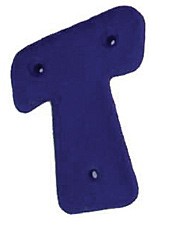 Groperz Alphabet T Easymount Climbing Holds - Durable Polyurethane Easy 3190₽
