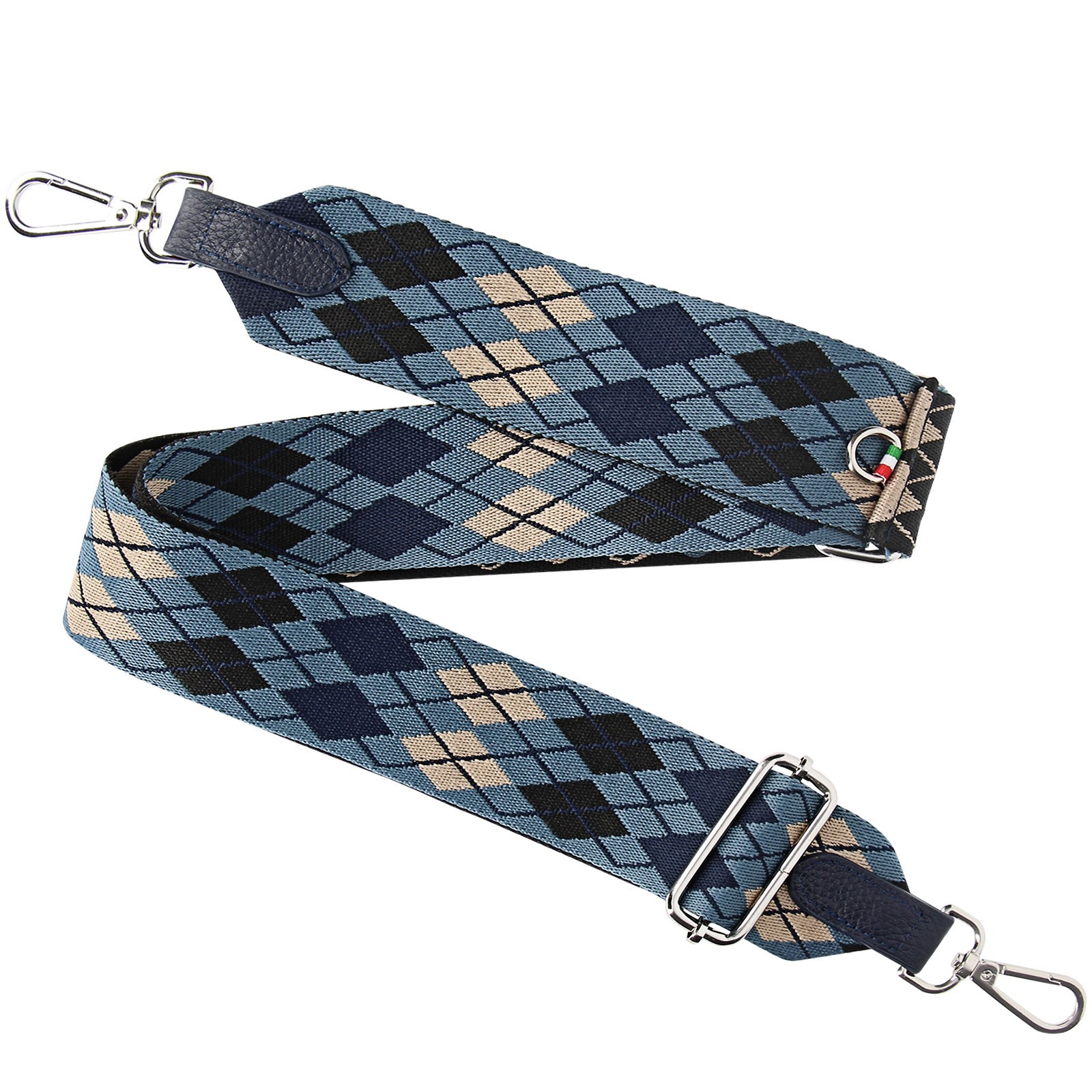 Sacoche téléphone bleu Burlington femme petit sac bandoulière portable ajustable