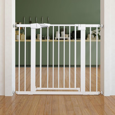 Baby Gate for Doorways and Stairs, 66-101.6 CM Auto Close Dog/Puppy Gate, Easy I