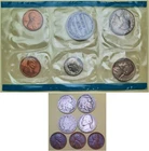 The 1969P Mint Set & 7 Old Coins (2 Better Buff, 1 Lib V, 1 Jeff & 3 Linc Wheat)