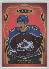 2022-23 Upper Deck Stature Rookies Design Variant Red 18/25 Ben Meyers #143 1h6a