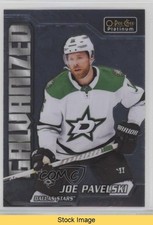 2022-23 O-Pee-Chee Platinum Galvanized Joe Pavelski #G-8 READ 1ta3