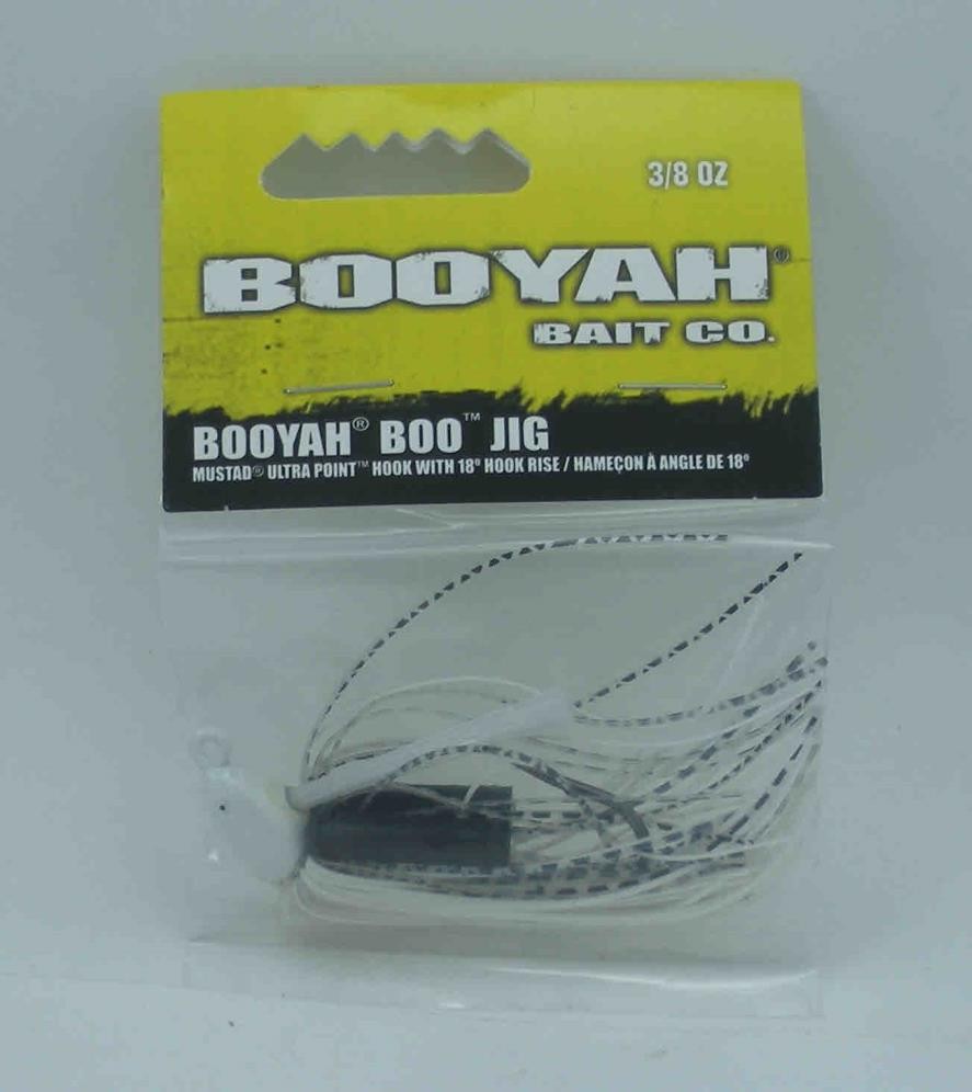 Rebel BYBJ3801 3/8 Oz Booyah Boo Jig-Pearl/White
