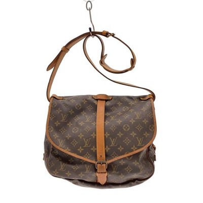 Louis Vuitton Saumur 35 monogram canvas leather y0_0614