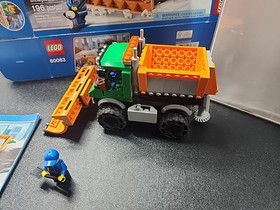 Preowned LEGO 60083 City - Snowplow Truck - Box/Instr/Minis 98% Complete 