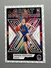 2023-24 Panini Donruss Basketball Brandin Podziemski Great X-Pectations #22 RC