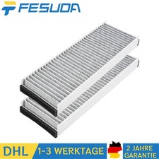 2x Innenraumfilter Aktivkohle CUK3023 Für AUDI R8 A6 C6 LAMBORGHINI VW XL1 NEU