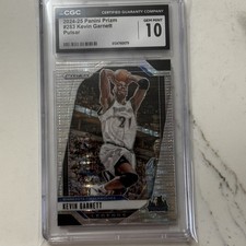 Panini 2024-25 Prizm Kevin Garnett Legends #283 CGC 10 Minnesota Timberwolves