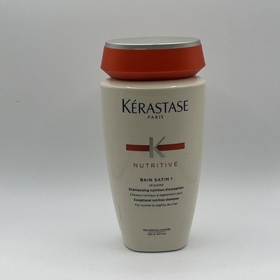 Kerastase Bain Satin 1 8.5oz  And Lait Vital 6.8oz  Set