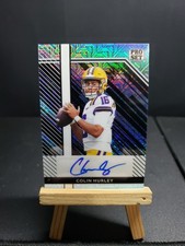 Colin Hurley Autograph 2024 Leaf Metal Football Pro Set Aqua Blue 11/60 AUTO SSP