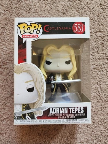 Funko Pop! Animation: Adrian Tepes - Castlevania #581 New in Box (2019)